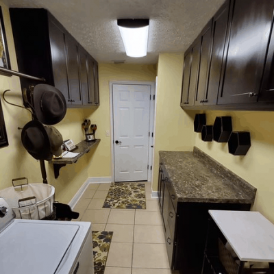 laundry room remodel
